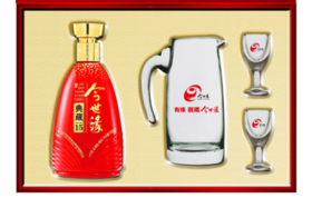 42度125ml今世缘典藏15酒具礼盒