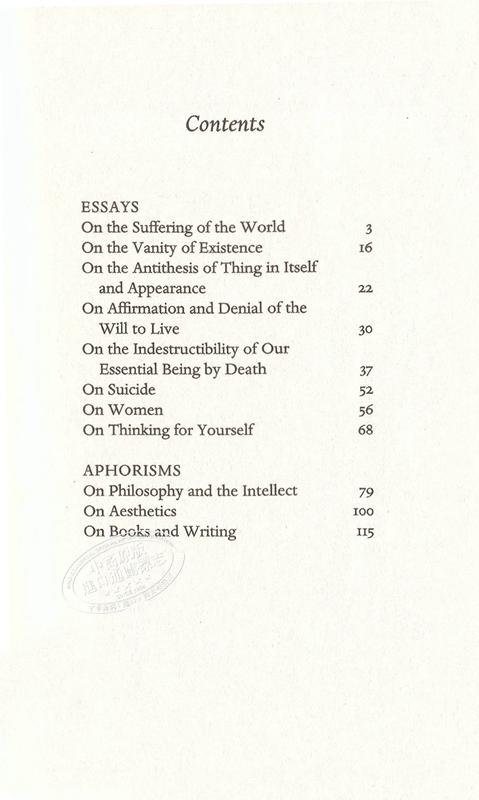 【中商原版】叔本华：论世间苦难 英文原版 Penguin Great Ideas:On The Suffering of the World Arthur Schopenhauer 商品图4