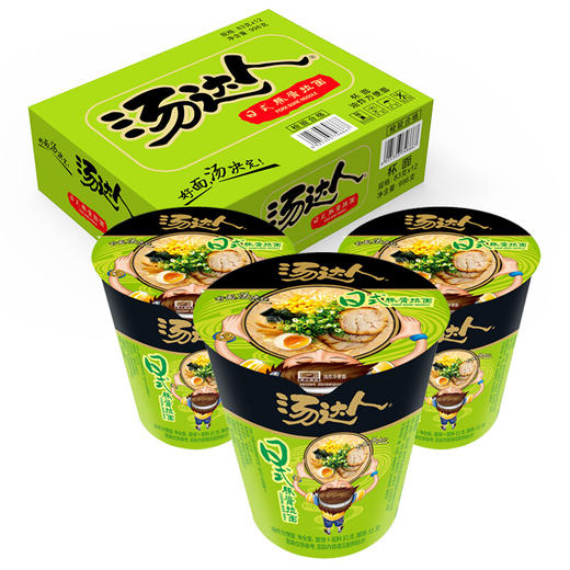 统一汤达人杯面日式豚骨拉面83g*12杯 商品图2