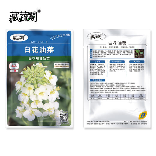 [庭院种子] 白花油菜种子 "白花油菜" 商品图2