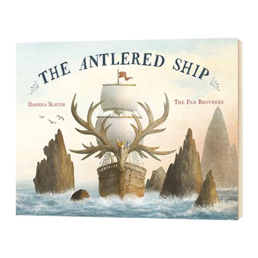 狐狸马可与鹿角船 英文原版绘本 The Antlered Ship 鹿船 友谊 冒险 英文版儿童英语故事书 范氏兄弟 进口原版书籍 商品图0
