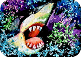 《凶猛的鲨鱼》【自动发货：下单后，点击手机短信中收到的链接，即可获取文件下载的链接；如有任何问题，可添加客服微信hm33268获得帮助】
