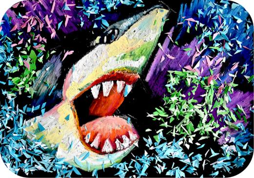 《凶猛的鲨鱼》【自动发货：下单后，点击手机短信中收到的链接，即可获取文件下载的链接；如有任何问题，可添加客服微信hm33268获得帮助】
 商品图0