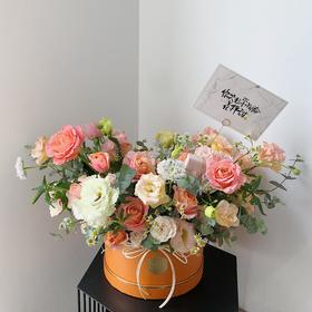 花艺 爱马仕花盒