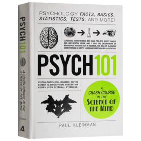 Psych 101 Psychology 101系列 心理学 英文原版 英文版原版书籍 精装 Paul Kleinman 进口英语书籍