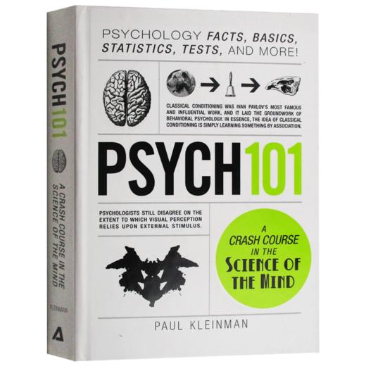 Psych 101 Psychology 101系列 心理学 英文原版 英文版原版书籍 精装 Paul Kleinman 进口英语书籍 商品图0