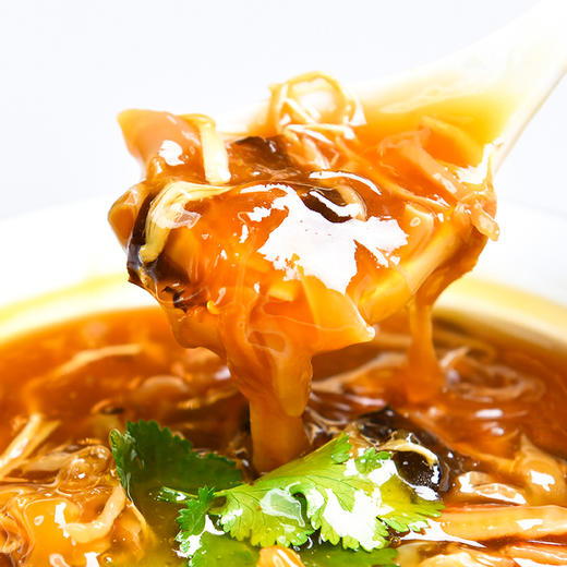 九鲍碗仔翅1100g 港式碗仔翅素翅羹汤羹冷冻速食香港街头小吃220g*5袋