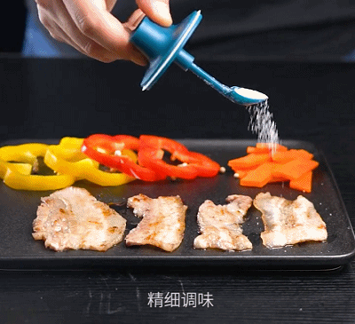 【更便捷的调料瓶】勺盖一体调料罐，单手操作，防潮防漏