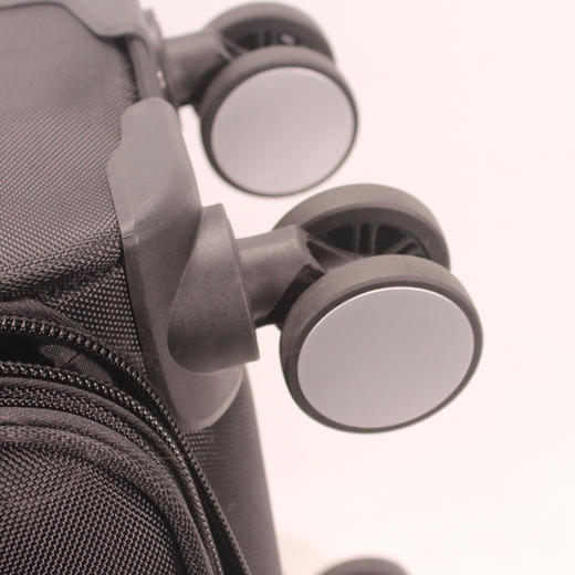 【东方航空专供】旅行箱黑色登机箱20寸28寸软箱8轮万向轮3005 商品图5