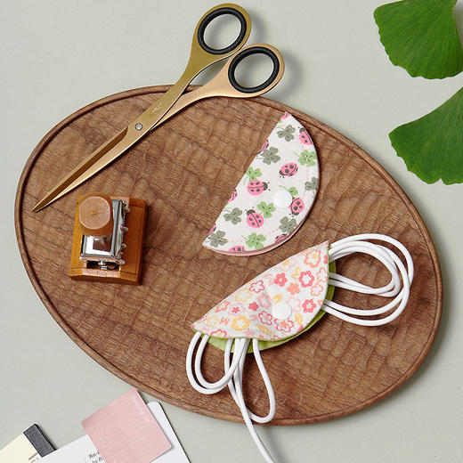 电源线收纳充电器线布艺收纳 商品图0