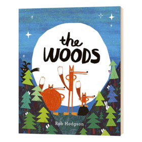 丛林里的小不点 英文原版 The Woods 兔子狐狸 亲子绘本 英文版儿童英语图画故事书 进口原版书籍
