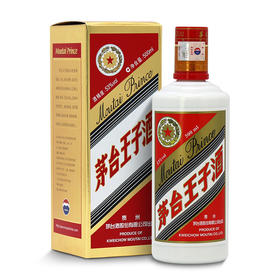 茅台 王子酒 53度 白酒 500ml 单瓶装 口感酱香型