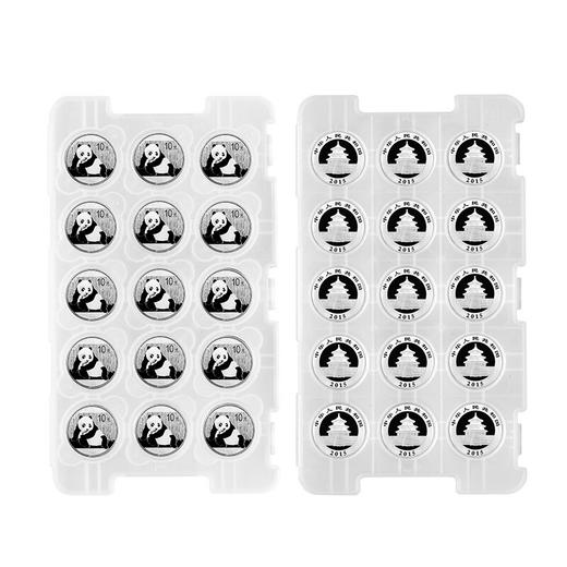 河南中钱 中国金币  2015年1盎司熊猫银币 单枚 商品图5