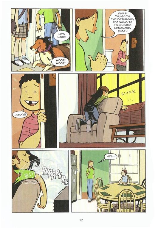 预售 【中商原版】保姆俱乐部1（全彩版）英文原版 The baby-sitters club 卡通漫画 Ann M. Martin 商品图6