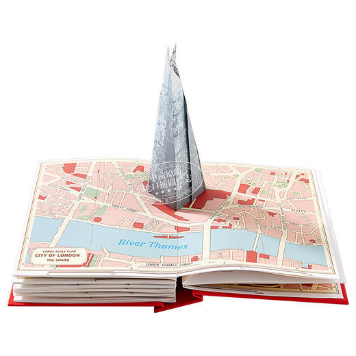 【中商原版】伦敦快闪（立体书） 英文原版 Books on London: Londres pop-up Dominique Erhard 商品图6