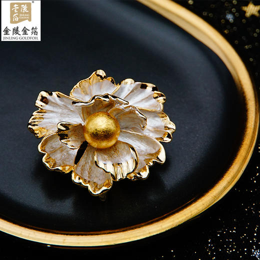 金陵金箔胸针挂坠两用 商品图3