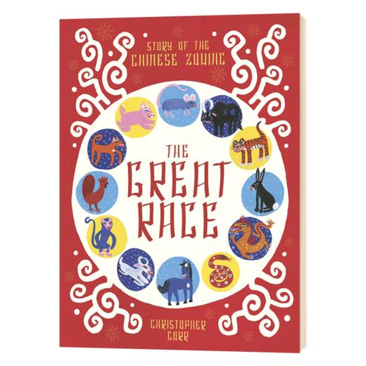 中国十二生肖故事 英文原版 The Great Race The Story of the Chinese Zodiac 中国民间习俗 传统文化英语故事绘本 英文版 商品图0