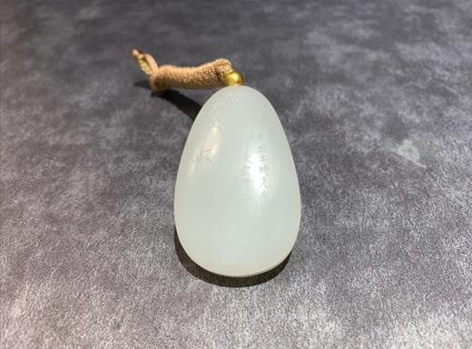 【御珠宫坊】羊脂白玉花鸟挂件 商品图1