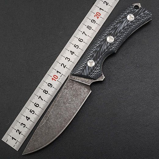 蟒蛇户外战术直刀防身刀具军工刀野外求生军刀生存刀g10手柄 直播热卖