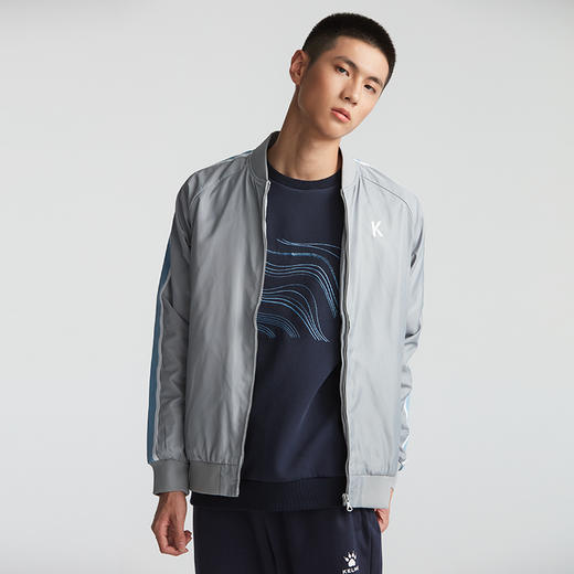 卡尔美男士薄款运动休闲夹克外套 商品图0