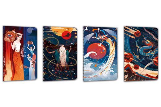 《中华民族神话与传说》（上下卷）【送雪鱼亲绘便签本，加送同名笔记本】 商品图7