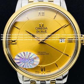 MKS欧米茄新碟飞，复刻史上强欧米茄蝶飞系列腕表。优雅纤薄的外表，搭配简约大方的设计，MKS抓住每一个细节，完美诠释原装优雅商务的经典魅力（新版本+400）