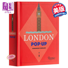 【中商原版】伦敦快闪（立体书） 英文原版 Books on London: Londres pop-up Dominique Erhard