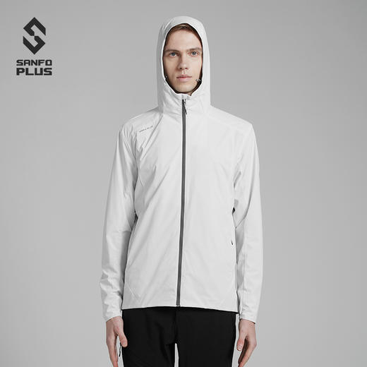 Sanfo Plus 皮肤风衣男女轻量防风防泼水连帽夹克 19053 商品图0
