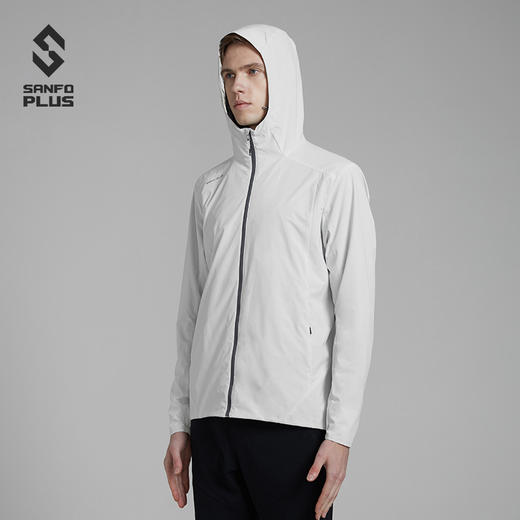 Sanfo Plus 皮肤风衣男女轻量防风防泼水连帽夹克 19053 商品图1