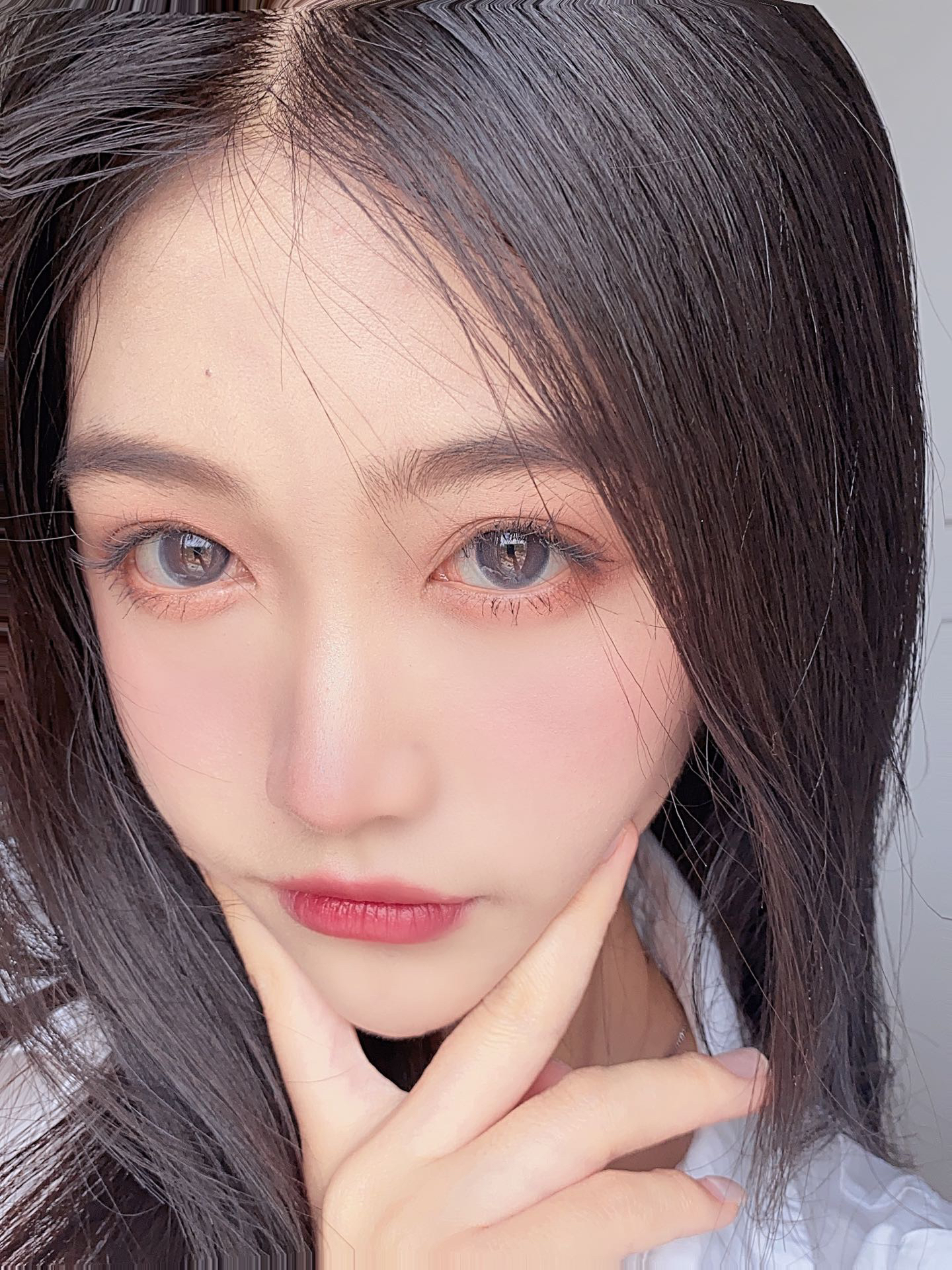 5】大直径粉色温柔水蜜桃甜入心 - karycon正品美瞳网