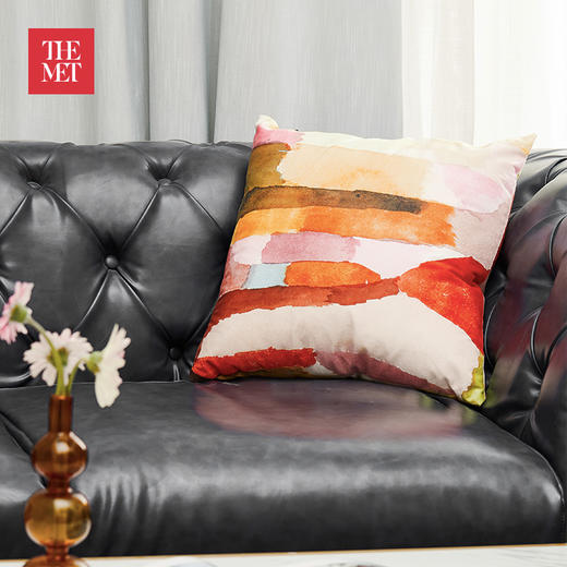 创意抱枕靠垫 大都会艺术博物馆拱形房间的运动系列抱枕装饰靠枕