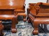 红桥红  家具严选  缅甸花梨（大果紫檀）  【如意 弯背虎脚 223沙发八件套】 商品缩略图8