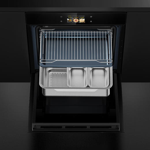 GREE格力 蒸烤双能机 GOQD-5701Sa 同步蒸烤 同时出炉 黑色 商品图1