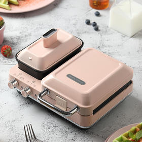 英国摩飞|舒淇同款 明星代言 摩飞多功能早餐机神器三明治轻食机小型家用华夫饼机烤吐司面包机 型号：MR9086 （付款后三天内发货）