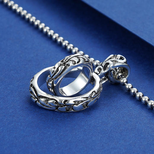 子佩集纯银仿古吊坠【TCP001-2】（不含链）仿古208 商品图1