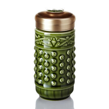 乾唐轩小乾坤随身杯单层（耀洲绿）360ml（仅供济南市区） 商品图0