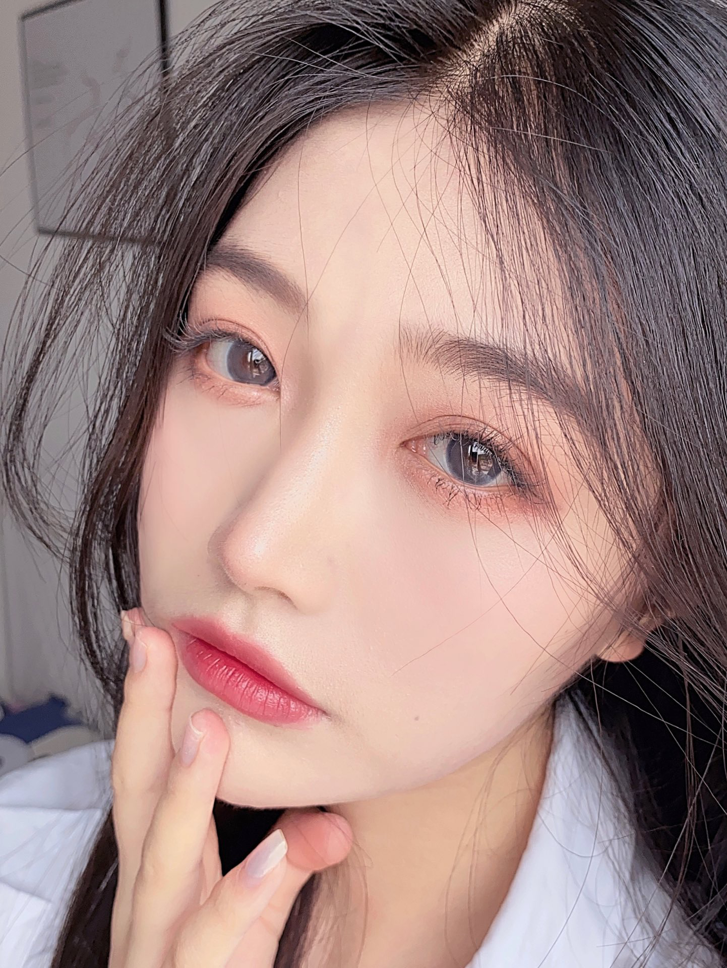 5】大直径粉色温柔水蜜桃甜入心 - karycon正品美瞳网