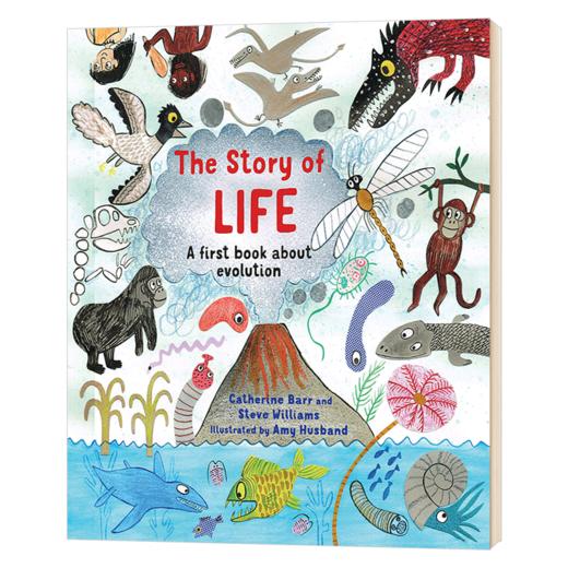 生命小历史 地球上生命的发展 英文原版 The Story of Life A First Book about Evolution 英文版 儿童自然百科英语启蒙读物 商品图0