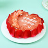 世界很甜，因为有你-草莓慕斯蛋糕，不仅仅是“好看”，而且非常好吃 商品缩略图0