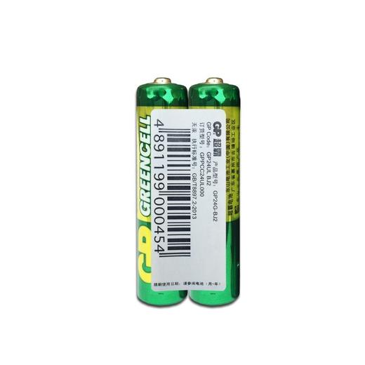 GP超霸7号超强碳性池2粒/排40粒/盒 商品图3