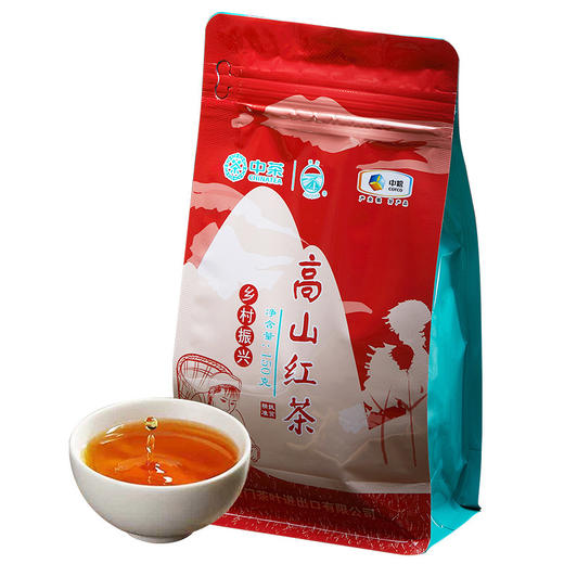 中茶海堤茶叶高山红茶 口粮茶150g/袋简装 商品图2