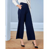 EITIE爱特爱秋季新款时尚职业通勤百搭显瘦直筒阔腿长裤女裤C2005522 商品缩略图2
