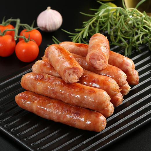 【脆皮热狗火山石烤肠500g袋装】香肠零食烤肠冷冻食品 商品图0