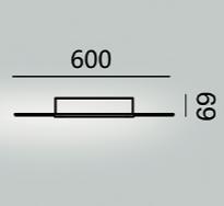 NS家居nsfurniture现代简约白色圆形吸顶灯NSLT-CE-N005010600WH 商品图1
