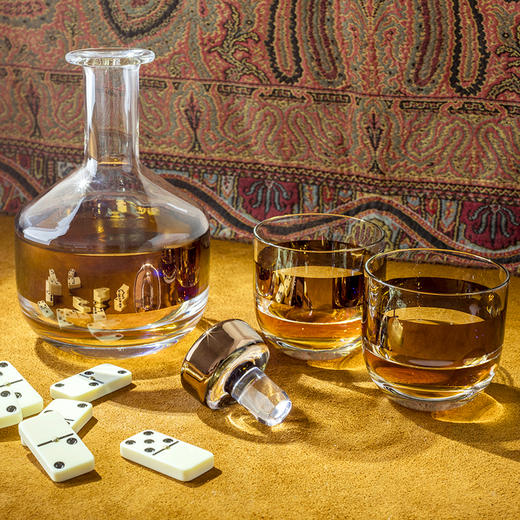 【英伦设计鬼才 日用小奢】英国 Tom Dixon 红酒 葡萄酒 威士忌 醒酒器 玻璃 酒杯 TANK 商品图2