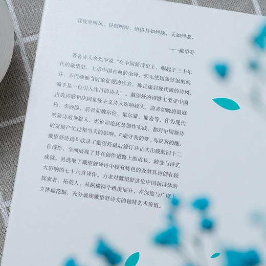 《鹿守我的梦，鸟祝我的醒：戴望舒诗选》| 他的诗写得好，翻译得更好，读中国新诗，不可错过戴望舒！ 商品图9