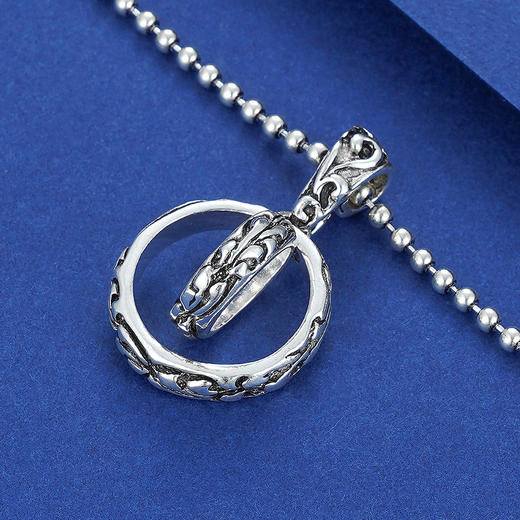 子佩集纯银仿古吊坠【TCP001-2】（不含链）仿古208 商品图0