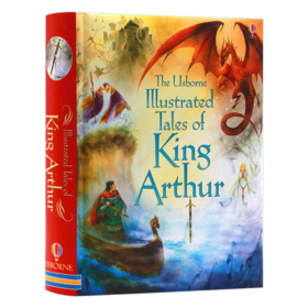 亚瑟王插图故事合集 英文原版 Usborne Illustrated Tales of King Arthur 尤斯伯恩 精装全彩插画版 学生英语课外阅读书籍