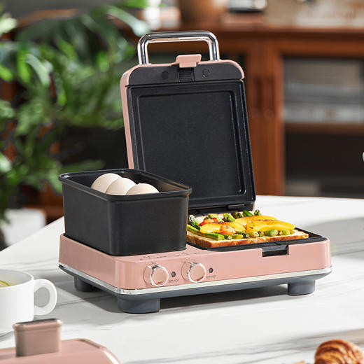 英国摩飞|舒淇同款 明星代言 摩飞多功能早餐机神器三明治轻食机小型家用华夫饼机烤吐司面包机 型号：MR9086 （付款后三天内发货） 商品图6