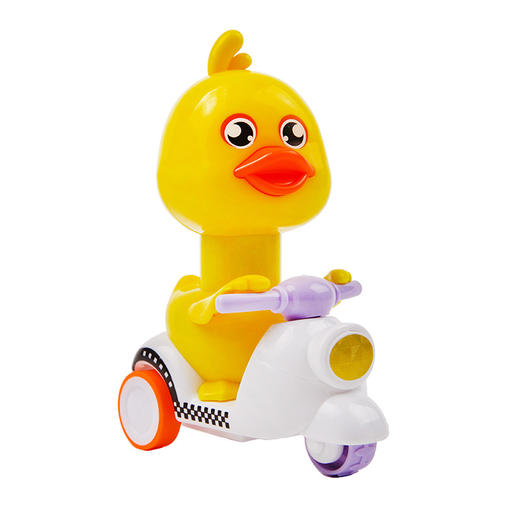 积分兑换抖音网红款按压式小黄鸭玩具小汽车 商品图2